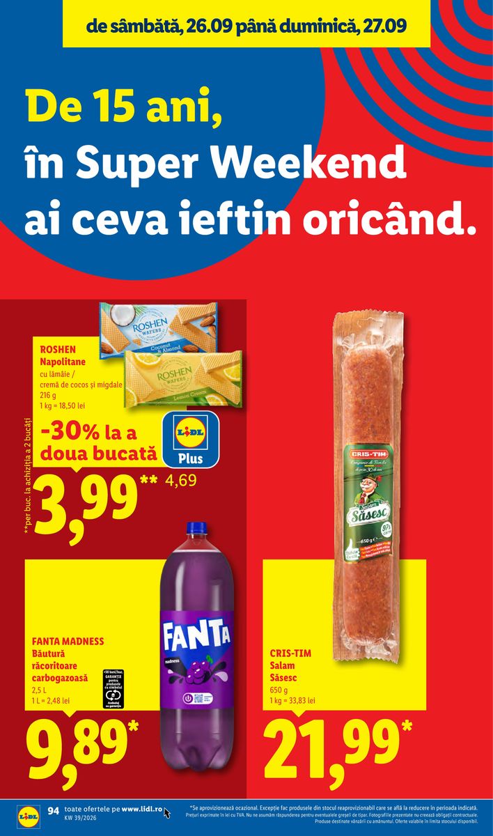 Lidl catalog page 94 — 2026-09-21 to 2026-09-27