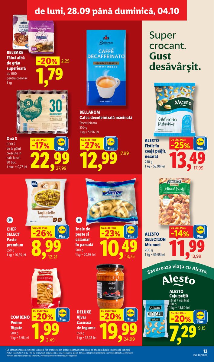 Lidl catalog page 13 — 2026-09-28 to 2026-10-04