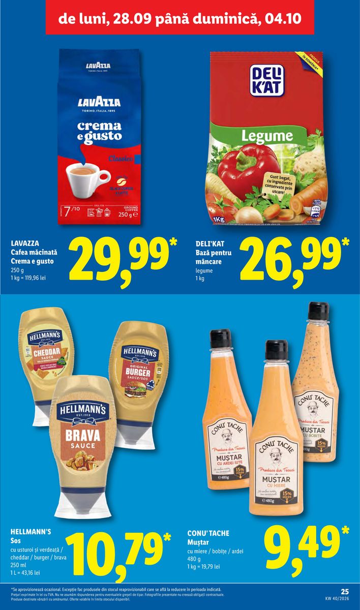 Lidl catalog page 25 — 2026-09-28 to 2026-10-04