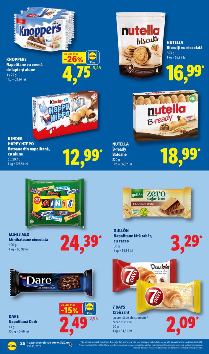 Lidl catalog page 26 — 2026-09-28 to 2026-10-04