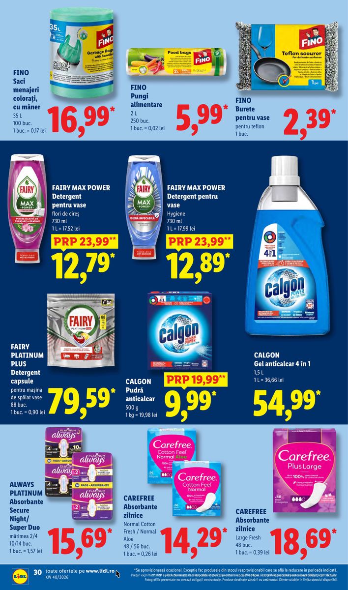 Lidl catalog page 30 — 2026-09-28 to 2026-10-04