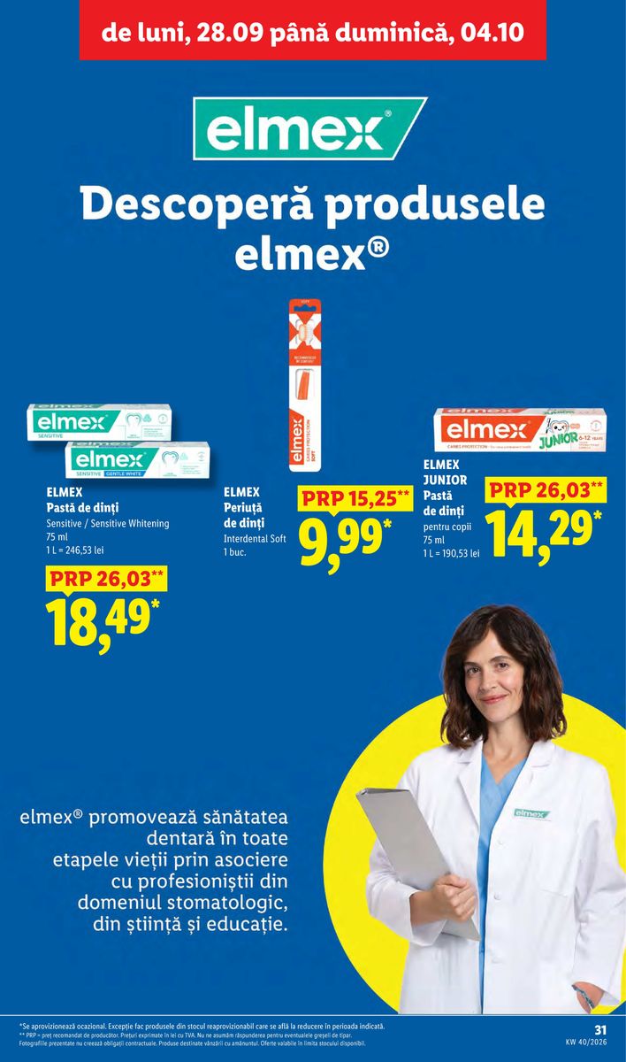 Lidl catalog page 31 — 2026-09-28 to 2026-10-04