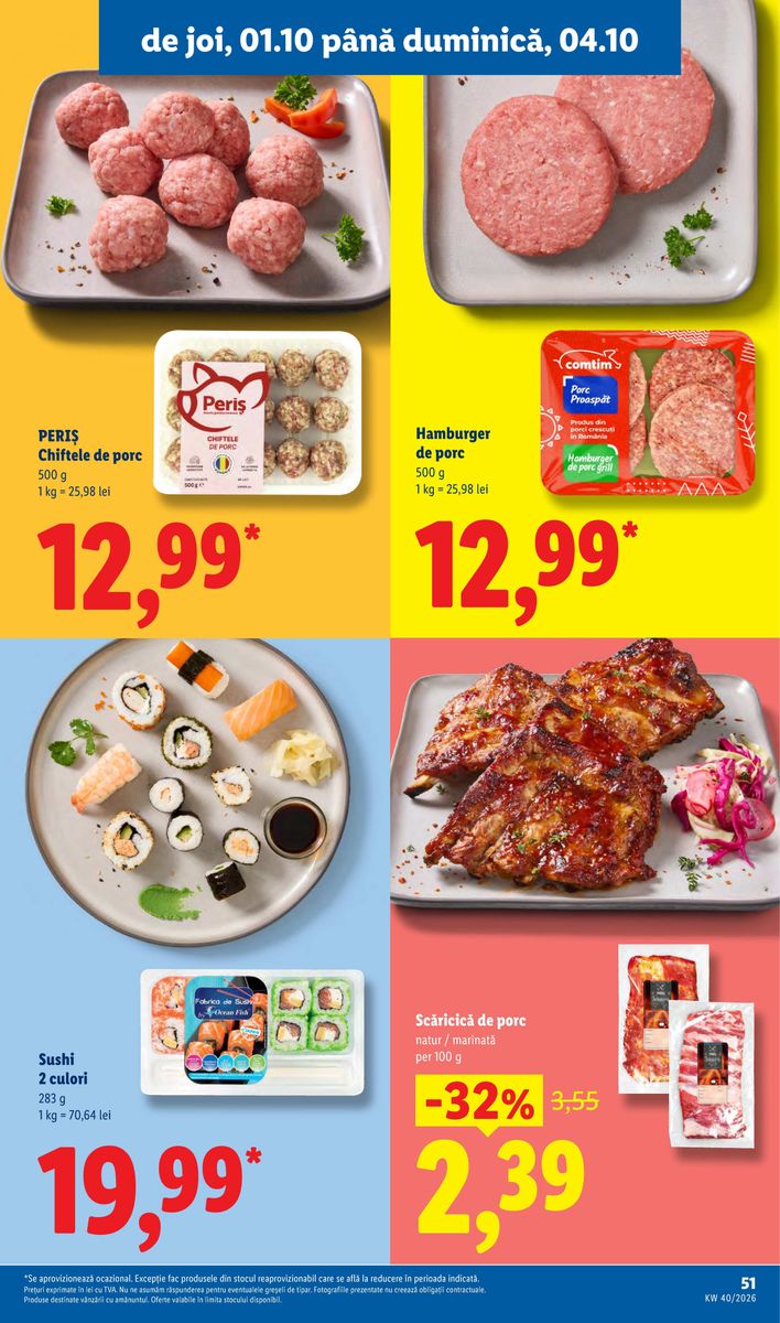 Lidl catalog page 51 — 2026-09-28 to 2026-10-04