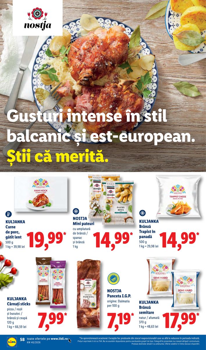 Lidl catalog page 58 — 2026-09-28 to 2026-10-04