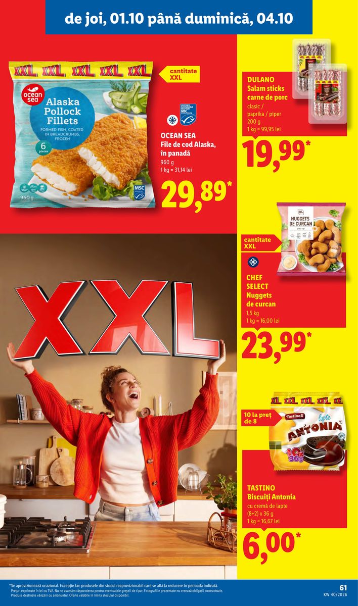 Lidl catalog page 61 — 2026-09-28 to 2026-10-04
