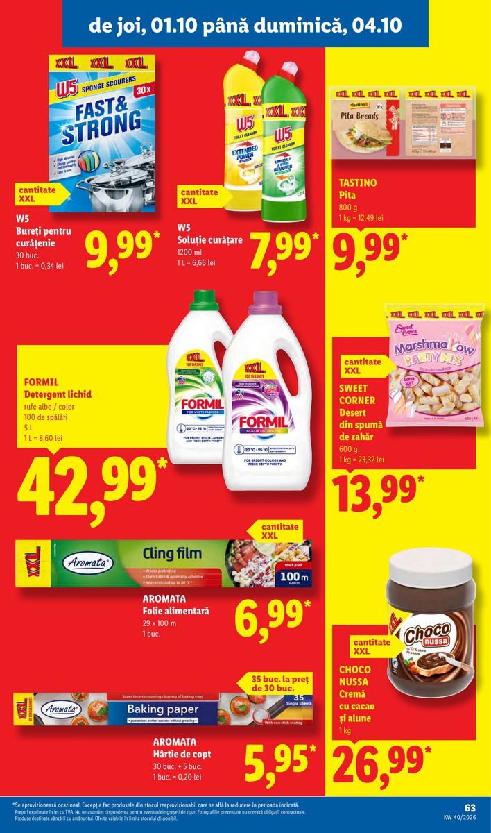 Lidl catalog page 63 — 2026-09-28 to 2026-10-04