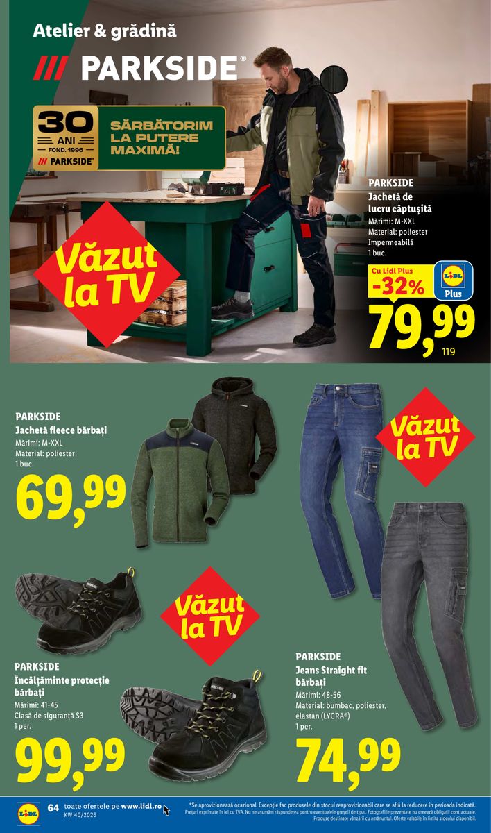 Lidl catalog page 64 — 2026-09-28 to 2026-10-04
