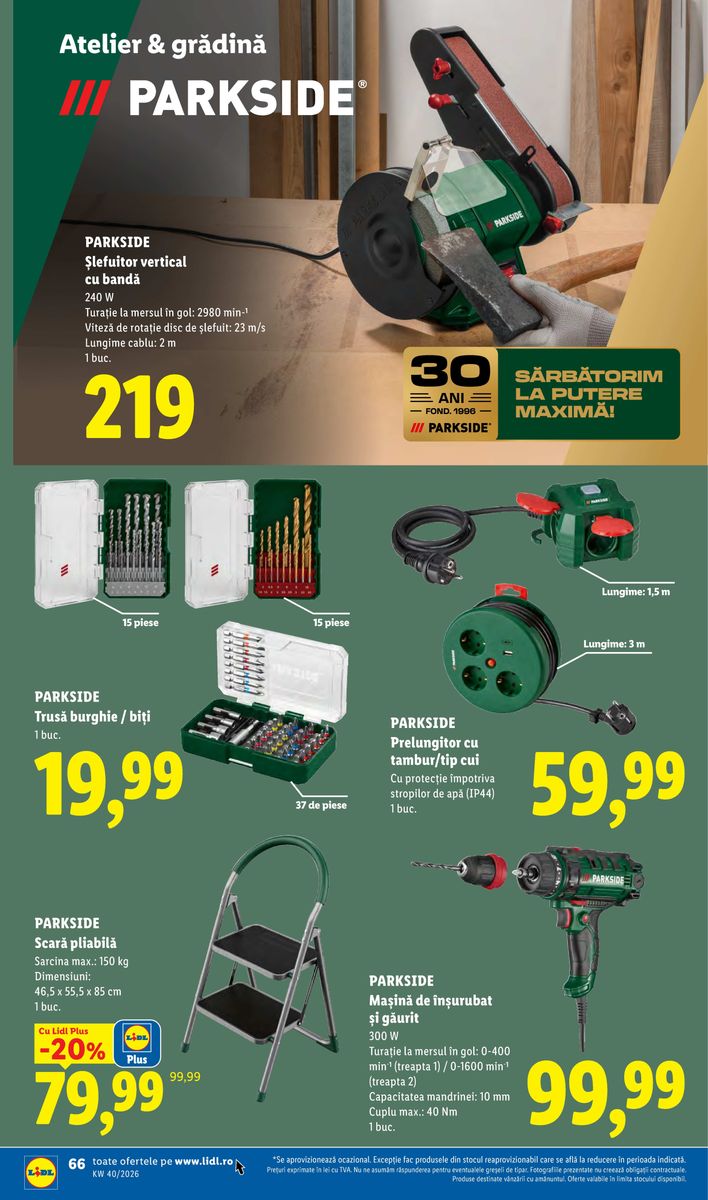 Lidl catalog page 66 — 2026-09-28 to 2026-10-04