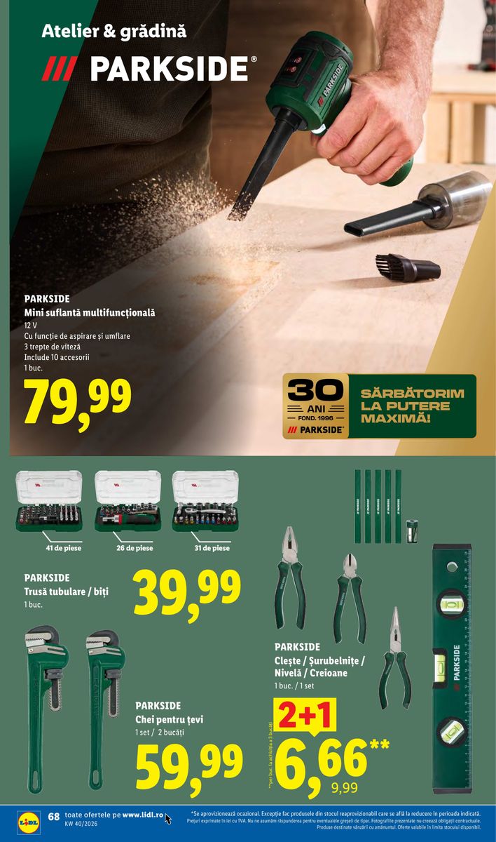 Lidl catalog page 68 — 2026-09-28 to 2026-10-04