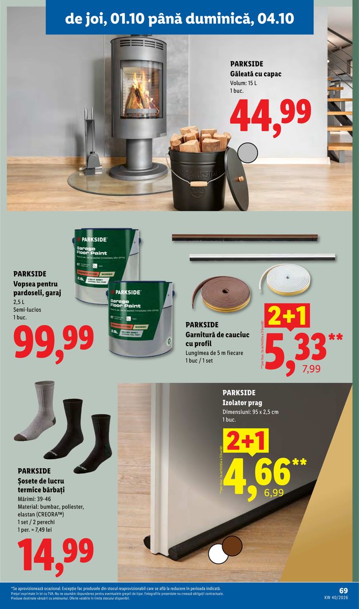 Lidl catalog page 69 — 2026-09-28 to 2026-10-04