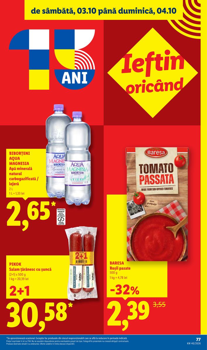 Lidl catalog page 77 — 2026-09-28 to 2026-10-04