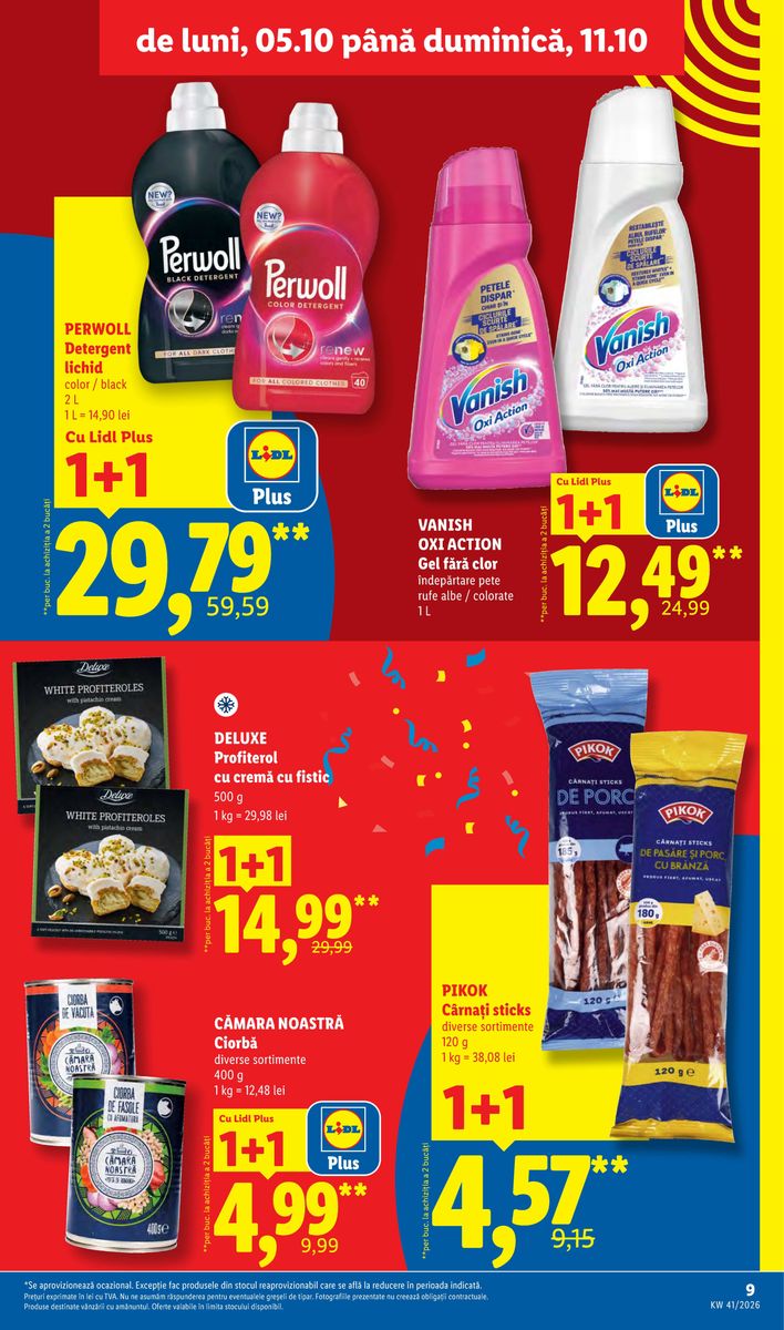 Lidl catalog page 9 — 2026-10-05 to 2026-10-11