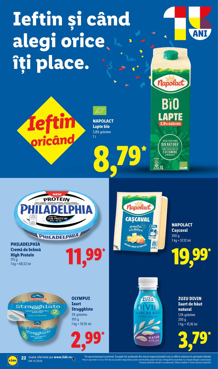 Lidl catalog page 22 — 2026-10-05 to 2026-10-11