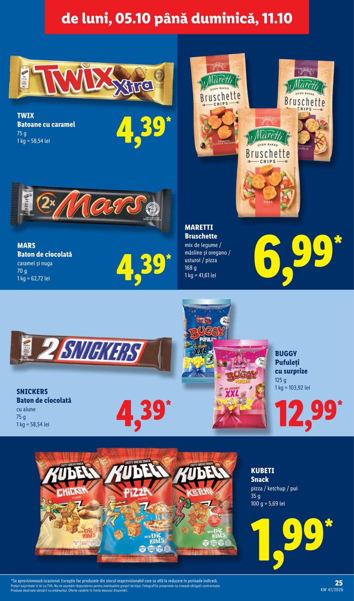 Lidl catalog page 25 — 2026-10-05 to 2026-10-11