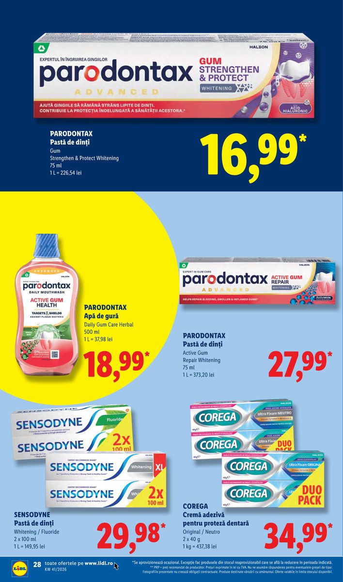 Lidl catalog page 28 — 2026-10-05 to 2026-10-11