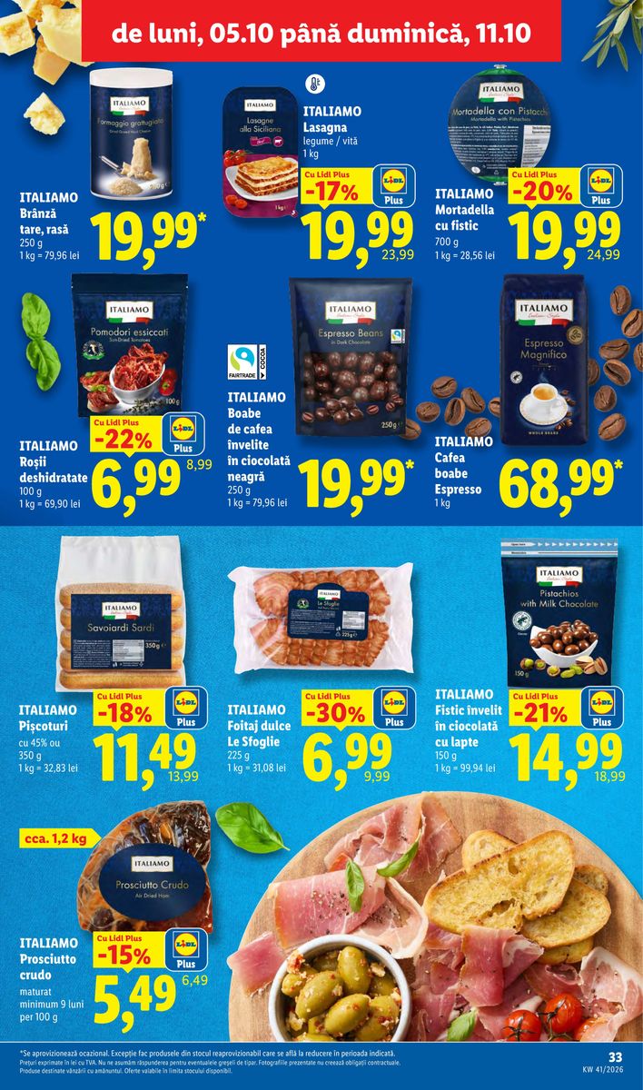Lidl catalog page 33 — 2026-10-05 to 2026-10-11