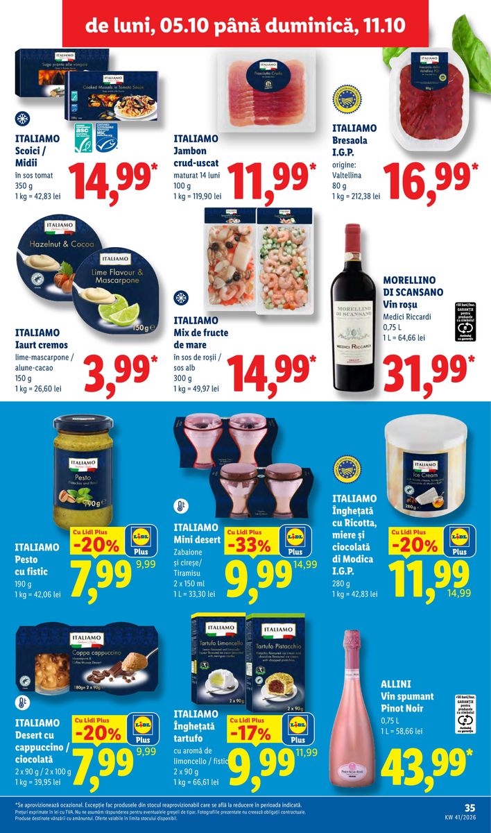 Lidl catalog page 35 — 2026-10-05 to 2026-10-11
