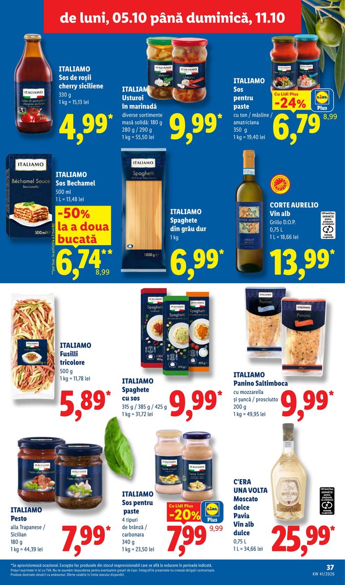 Lidl catalog page 37 — 2026-10-05 to 2026-10-11