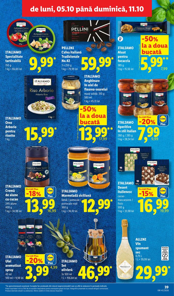 Lidl catalog page 39 — 2026-10-05 to 2026-10-11