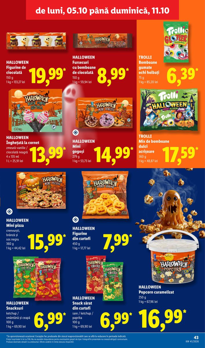 Lidl catalog page 43 — 2026-10-05 to 2026-10-11