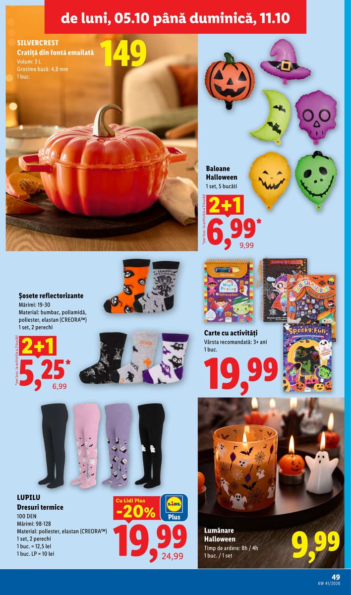 Lidl catalog page 49 — 2026-10-05 to 2026-10-11