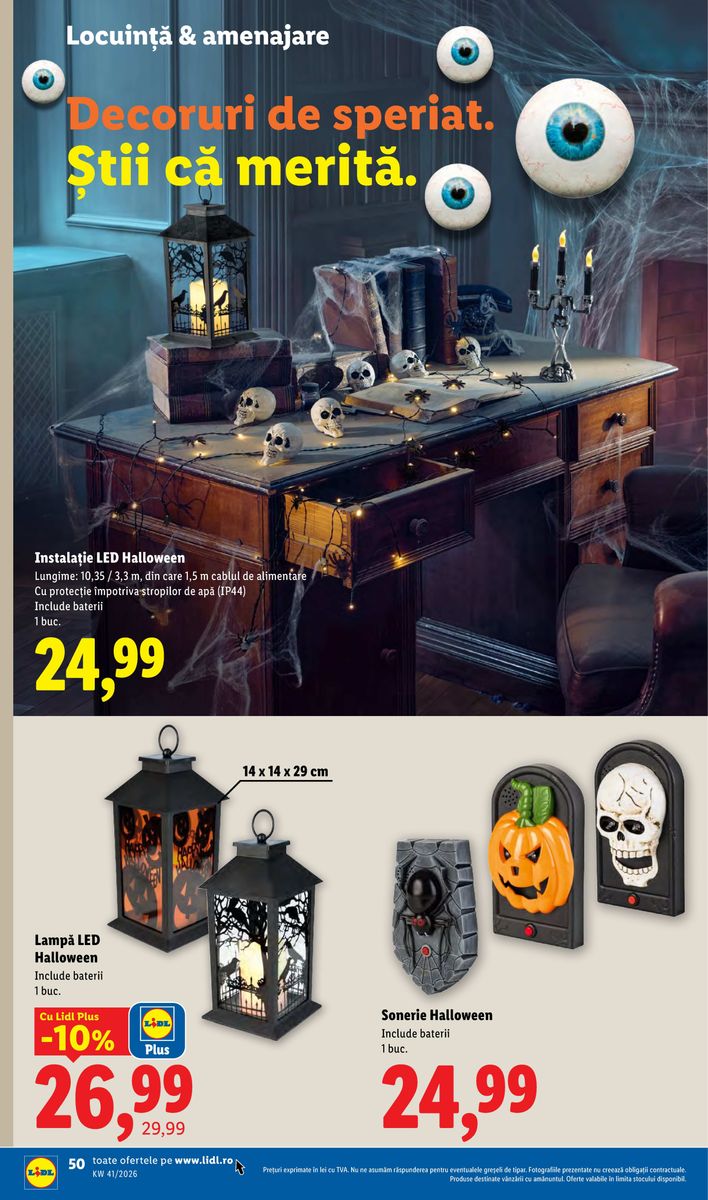 Lidl catalog page 50 — 2026-10-05 to 2026-10-11
