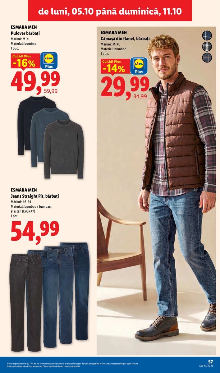 Lidl catalog page 57 — 2026-10-05 to 2026-10-11