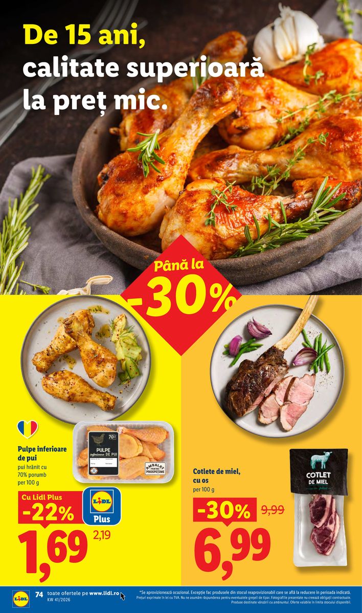 Lidl catalog page 74 — 2026-10-05 to 2026-10-11