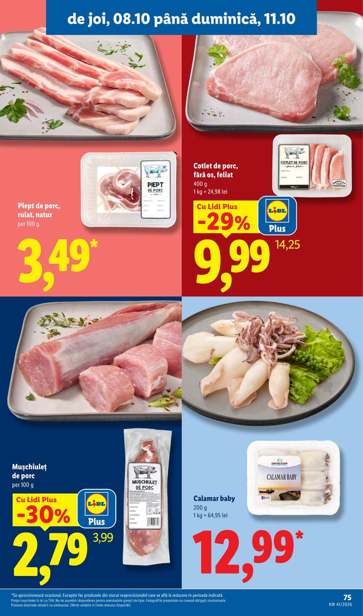 Lidl catalog page 75 — 2026-10-05 to 2026-10-11