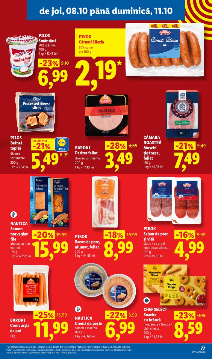 Lidl catalog page 77 — 2026-10-05 to 2026-10-11