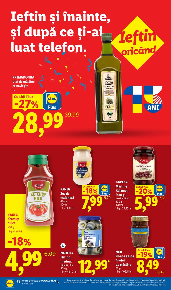 Lidl catalog page 78 — 2026-10-05 to 2026-10-11