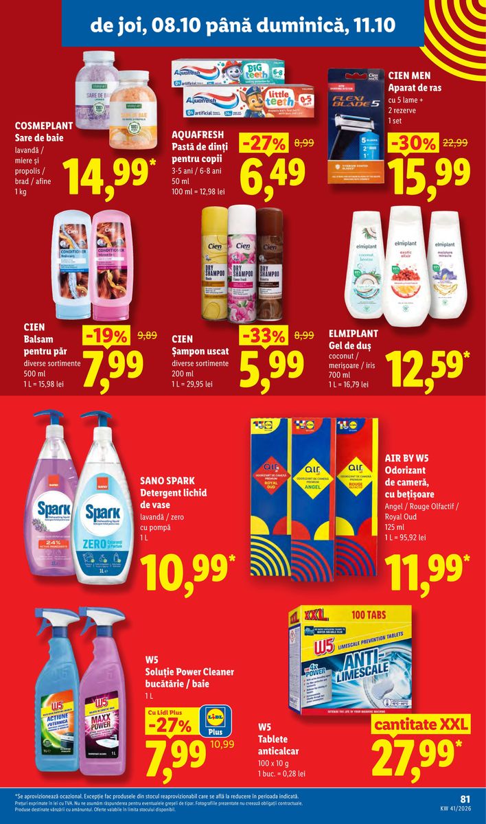 Lidl catalog page 81 — 2026-10-05 to 2026-10-11
