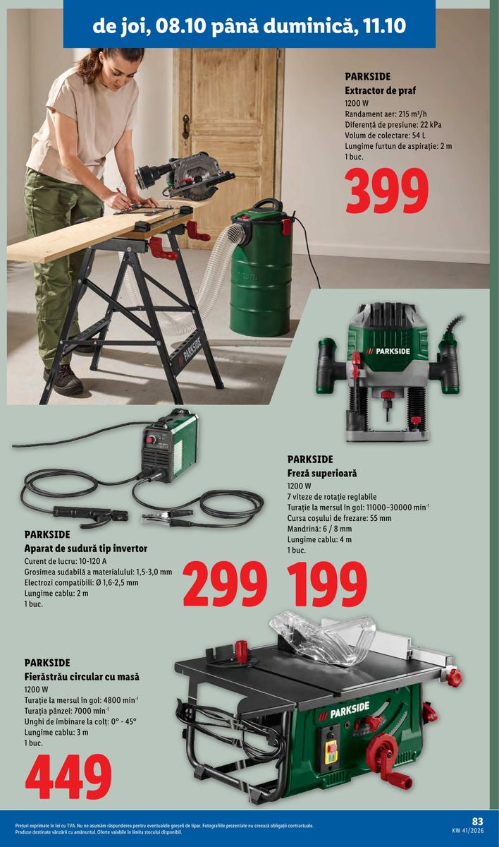 Lidl catalog page 83 — 2026-10-05 to 2026-10-11