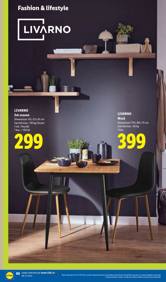 Lidl catalog page 88 — 2026-10-05 to 2026-10-11