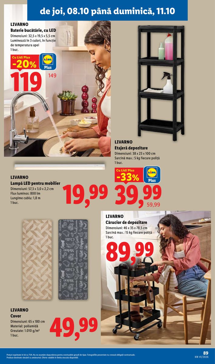 Lidl catalog page 89 — 2026-10-05 to 2026-10-11