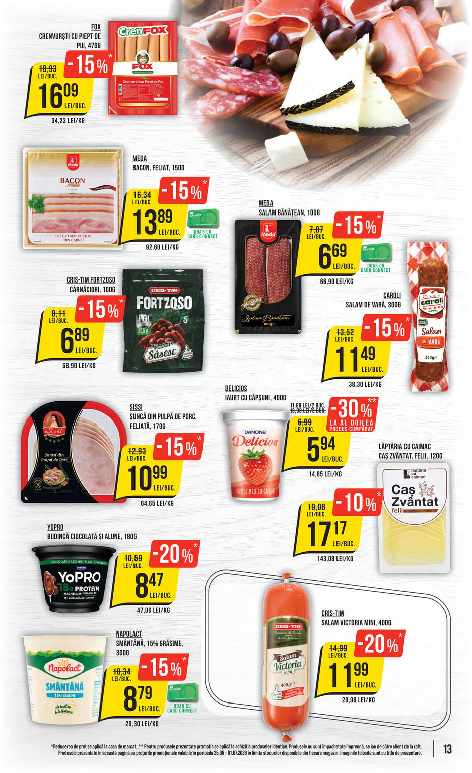 Mega Image catalog page 13 — 2026-06-25 to 2026-07-01