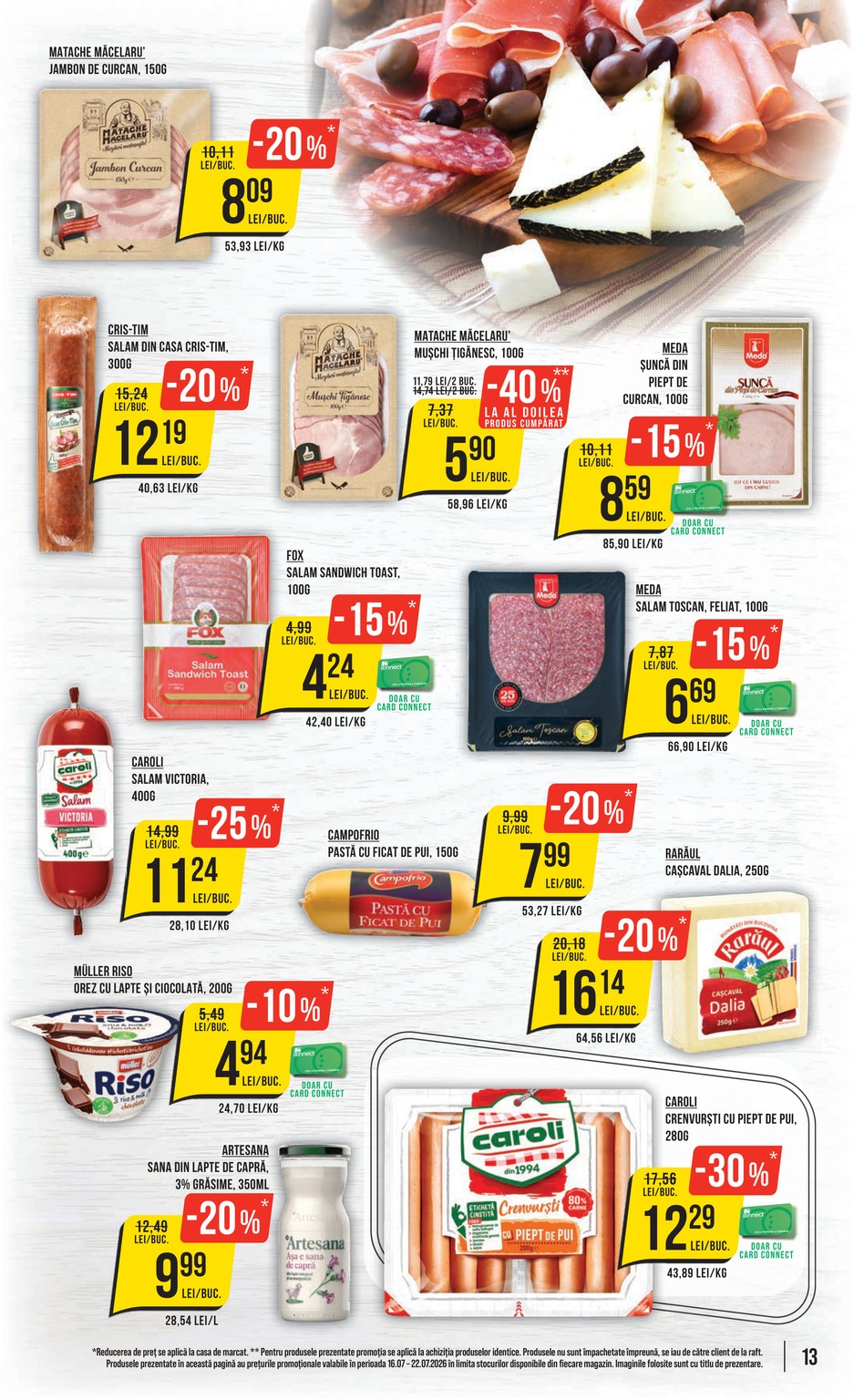Mega Image catalog page 13 — 2026-07-16 to 2026-07-22