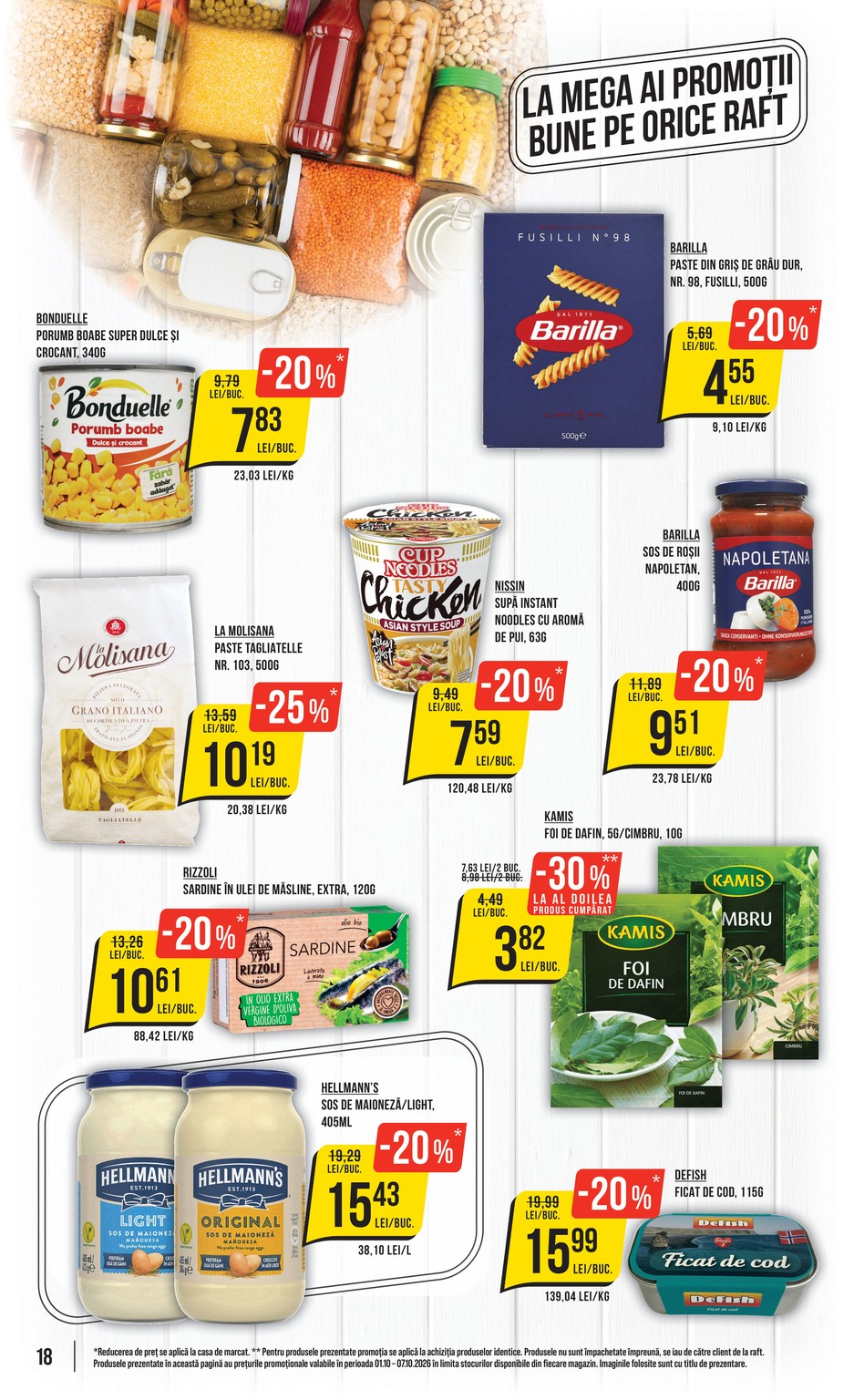 Mega Image catalog page 18 — 2026-10-01 to 2026-10-07