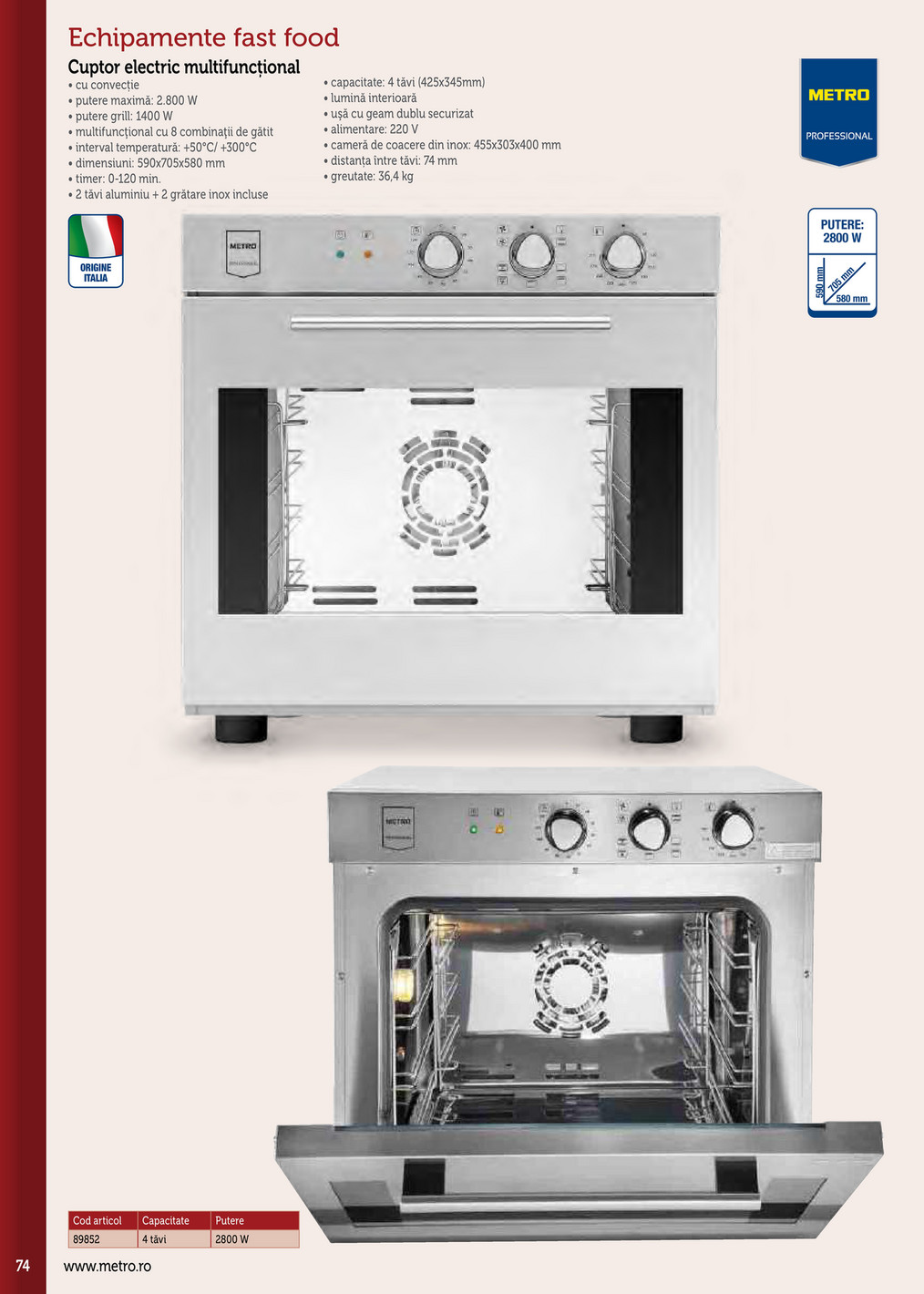 Metro catalog page 74 — 2025-09-17 to 2026-12-31