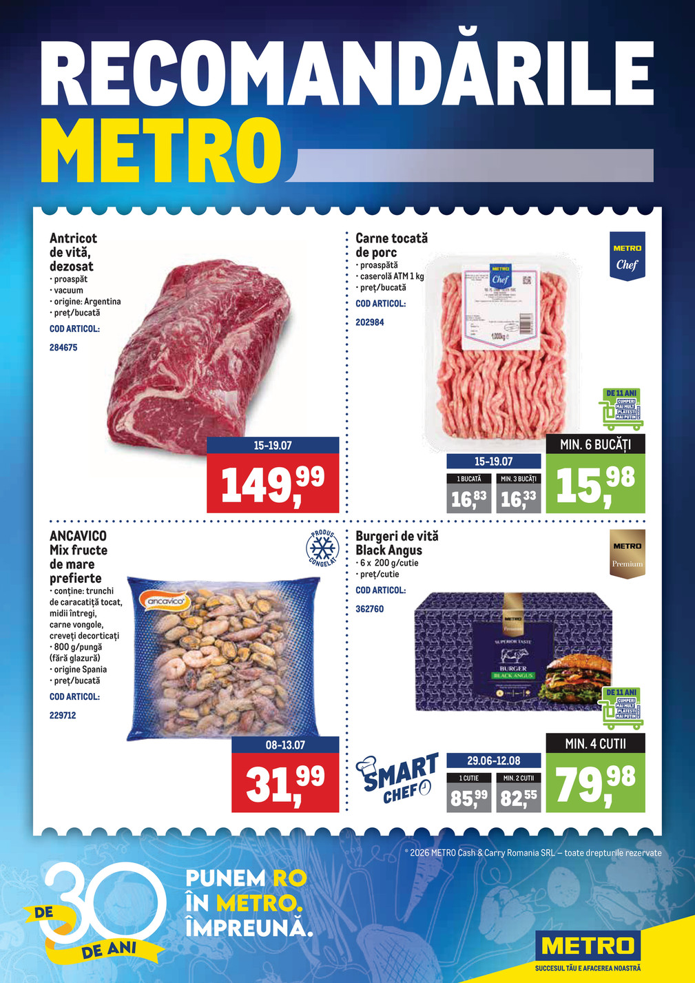Metro catalog cover