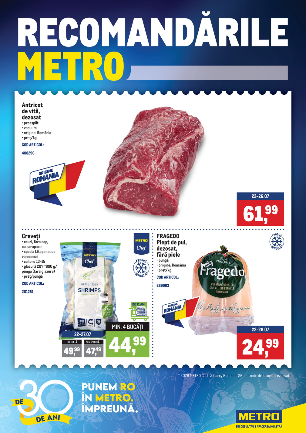 Metro catalog cover