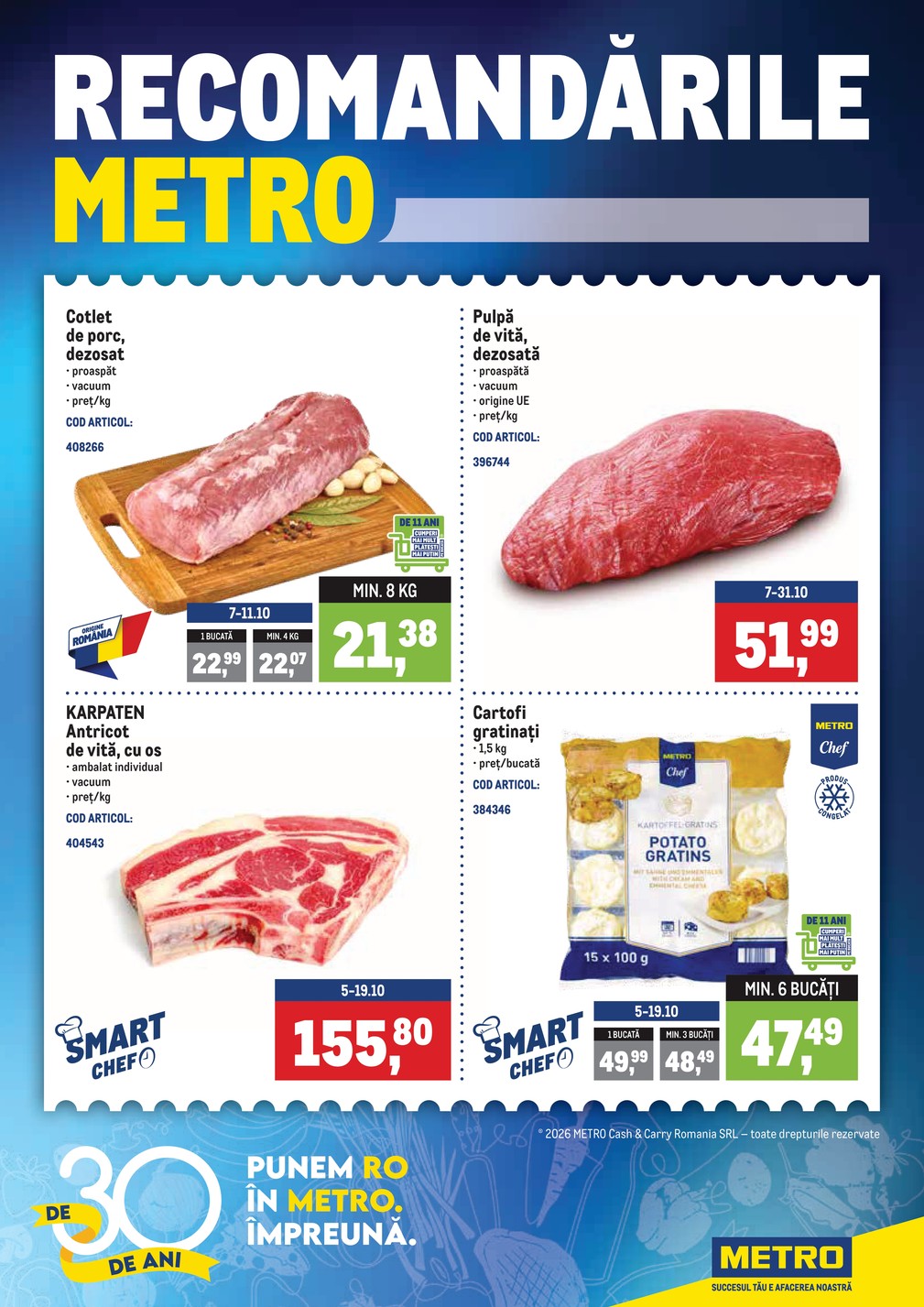 Metro catalog cover