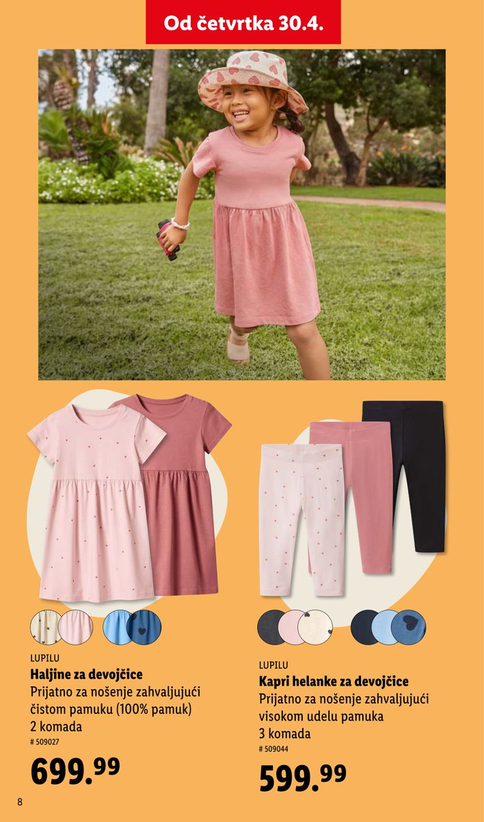 Lidl catalog page 8 — 2026-04-30 to 2026-05-27