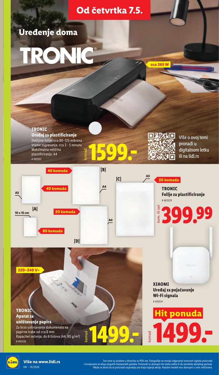 Lidl catalog page 76 — 2026-05-07 to 2026-05-13