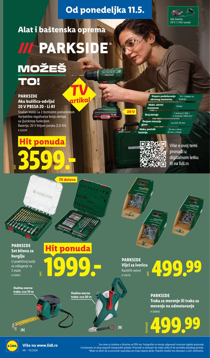 Lidl catalog page 86 — 2026-05-07 to 2026-05-13