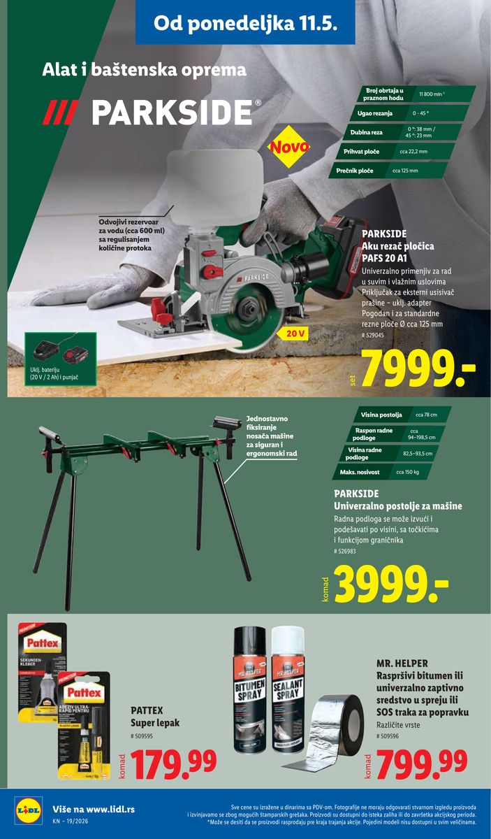 Lidl catalog page 88 — 2026-05-07 to 2026-05-13