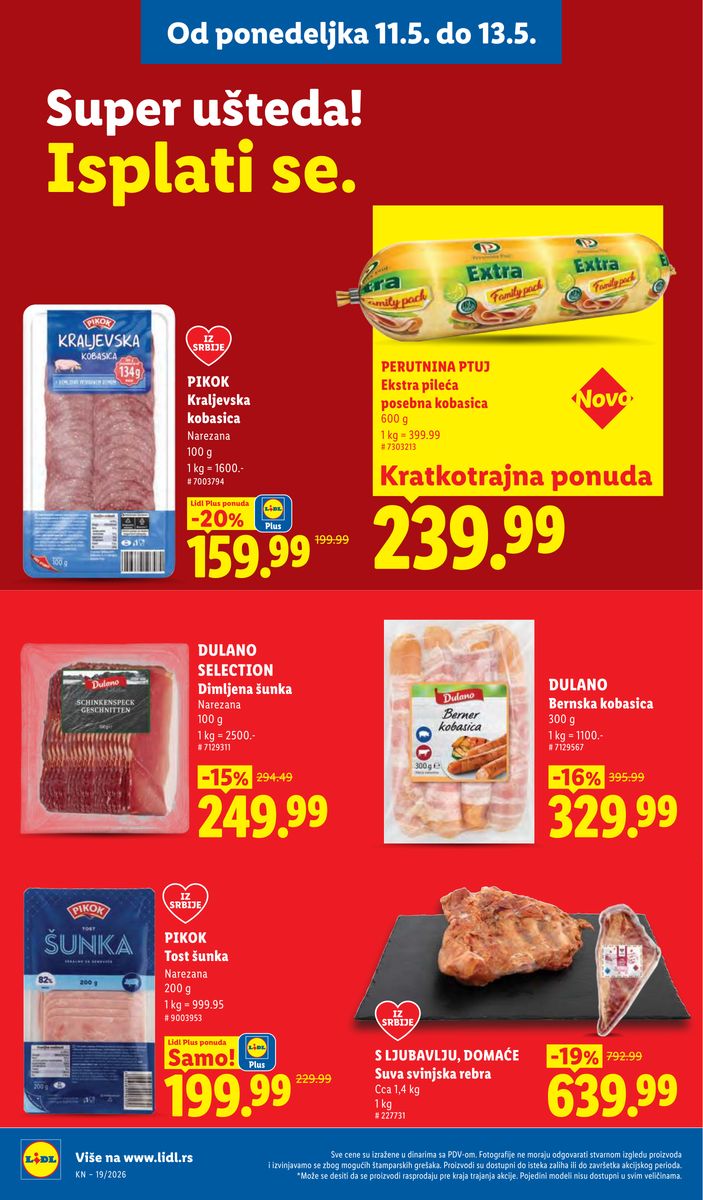 Lidl catalog page 98 — 2026-05-07 to 2026-05-13