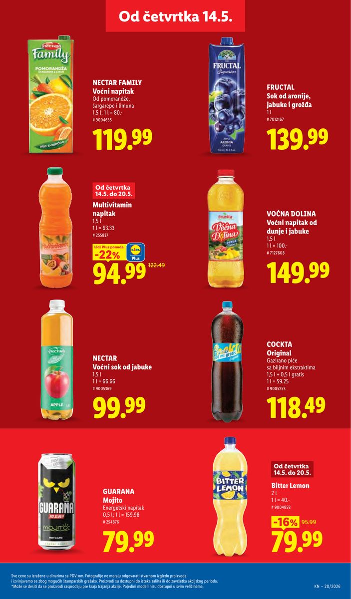 Lidl catalog page 29 — 2026-05-14 to 2026-05-20