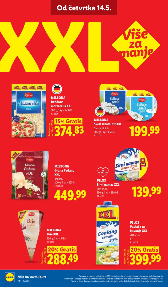 Lidl catalog page 50 — 2026-05-14 to 2026-05-20