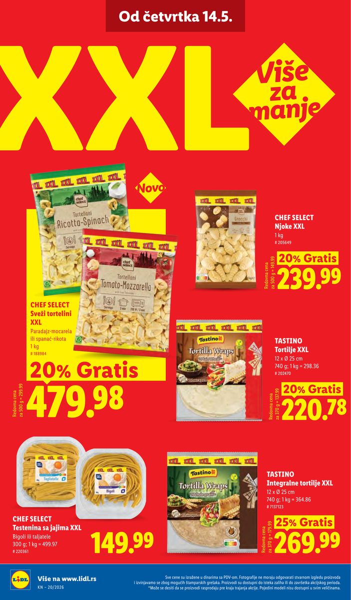 Lidl catalog page 52 — 2026-05-14 to 2026-05-20